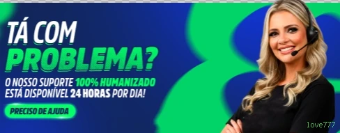 Imagem promocional do login da love777